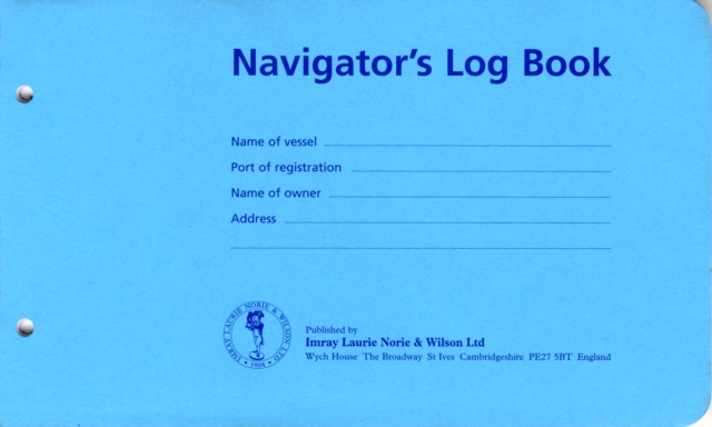 Navigator's Log Book Refill, Miscellaneous print Book