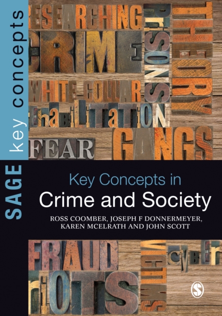 Key Concepts in Crime and Society, Hardback Book