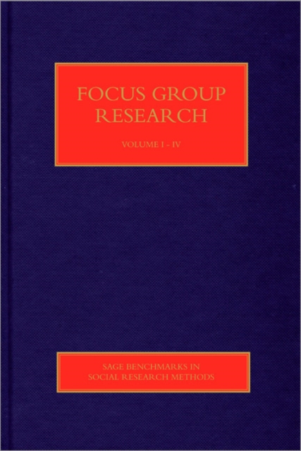 Focus Group Research, Multiple-component retail product Book