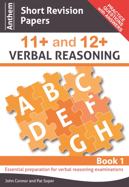 Anthem Short Revision Papers 11+ and 12+ Verbal Reasoning Book 1, Paperback / softback Book