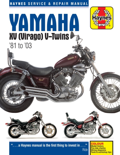 Yamaha XV Virago (81-03) Haynes Repair Manual, Paperback / softback Book