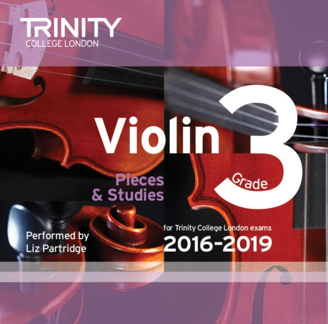 Trinity College London: Violin CD Grade 3 2016-2019, CD-Audio Book