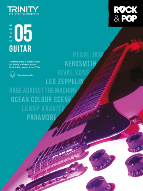 Trinity College London Rock & Pop 2018 Guitar Grade 5, Sheet music Book