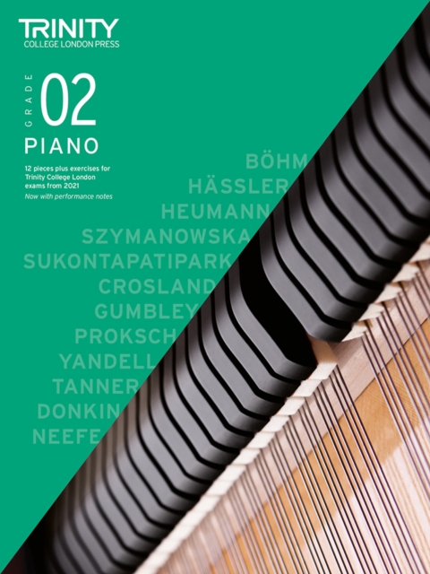 Trinity College London Piano Exam Pieces Plus Exercises From 2021: Grade 2, Sheet music Book