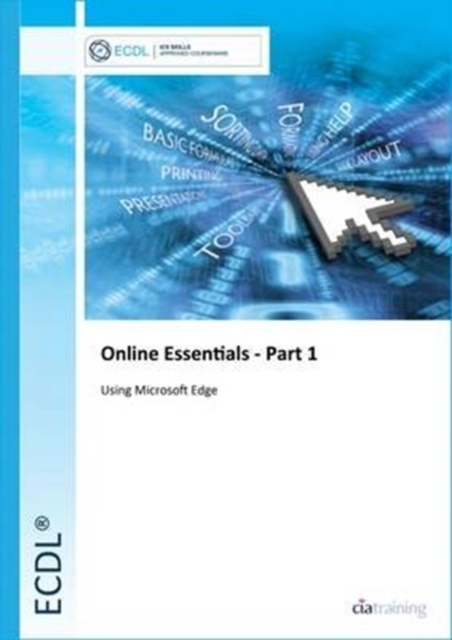 ECDL Online Essentials Part 1 Using Microsoft Edge, Spiral bound Book
