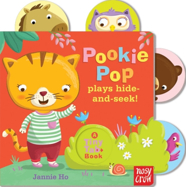 Tiny Tabs: Pookie Pop Plays Hide and Seek, Board book Book