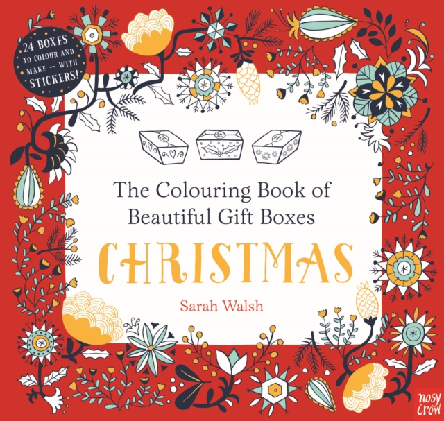 The Colouring Book of Beautiful Gift Boxes: Christmas, Paperback / softback Book
