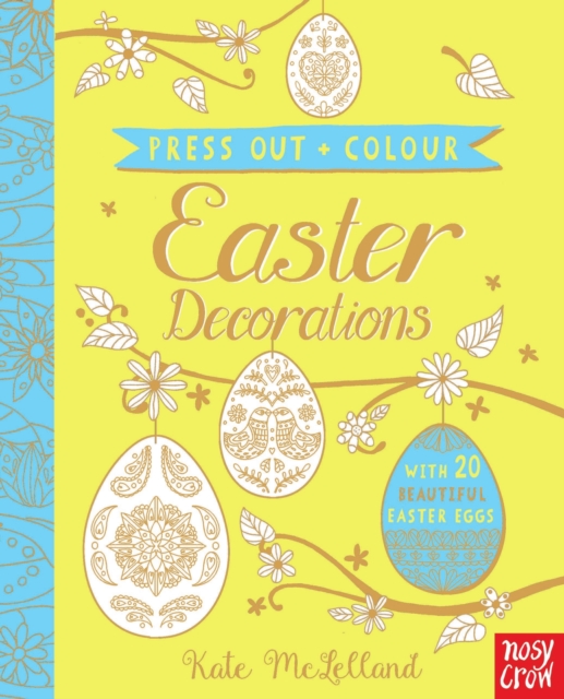 Press Out and Colour: Easter Eggs, Board book Book
