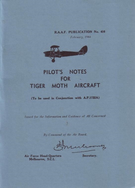 Tiger Moth Pilot's Notes : Air Ministry Pilot's Notes, Paperback / softback Book