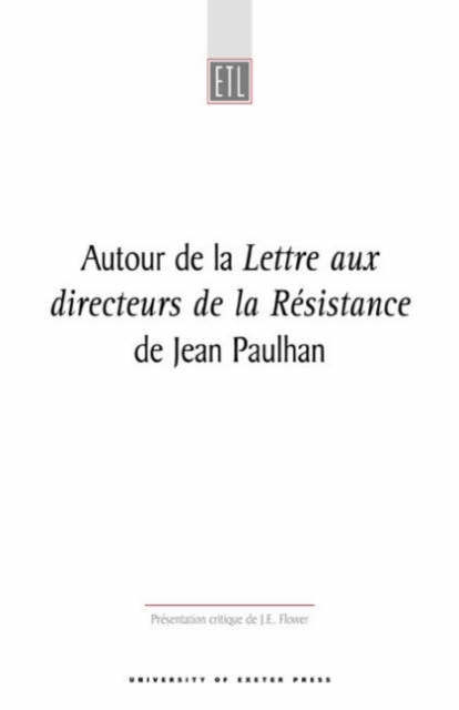 Autour De La Lettre Aux Directeurs De La Resistance, Paperback / softback Book