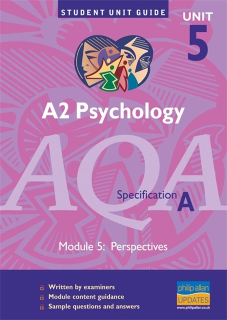 A2 Psychology AQA (A) : Individual Differences Unit 5, Paperback Book