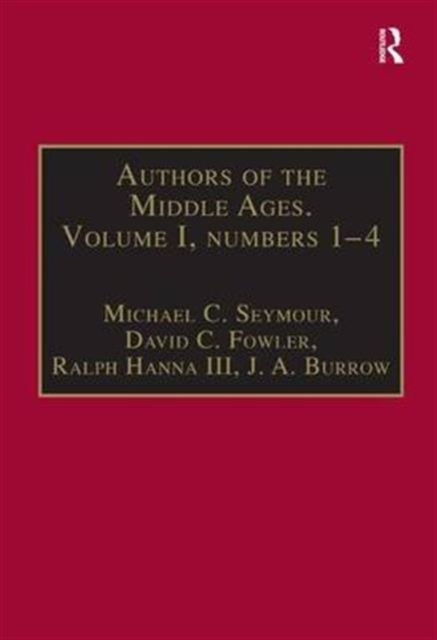 Authors of the Middle Ages. Volume I, Nos 1-4 : English Writers of the Late Middle Ages, Hardback Book
