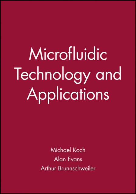 Microfluidic Technology and Applications, Hardback Book