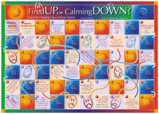 Fired Up or Calming Down Game Primary, Mixed media product Book