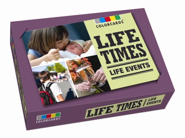 Life Times: Colorcards : Life Events, Cards Book