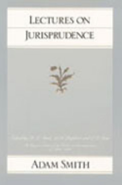 Lectures on Judisprudence, Paperback / softback Book