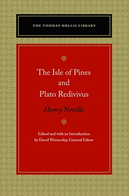 The Isle of Pines and Plato Redivivus, Hardback Book