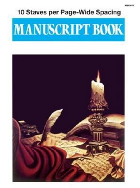 MANUSCRIPT BOOK 10STAVE, Spiral bound Book