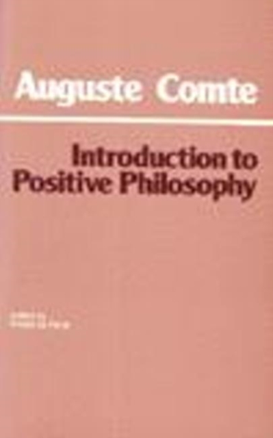 Introduction to Positive Philosophy, Hardback Book