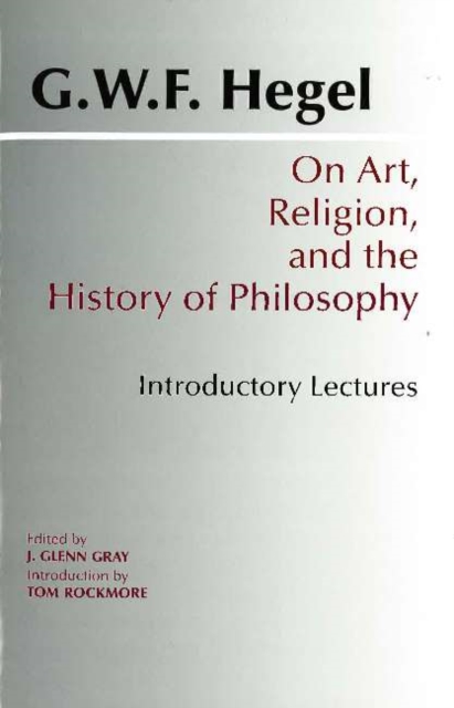 On Art, Religion, and the History of Philosophy : Introductory Lectures, Paperback / softback Book