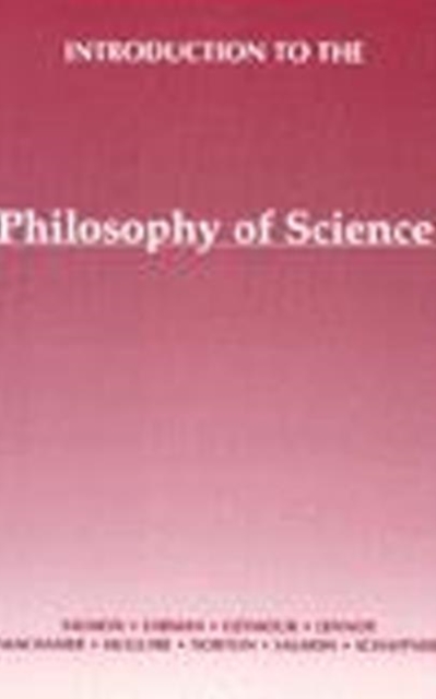 Introduction to the Philosophy of Science, Hardback Book