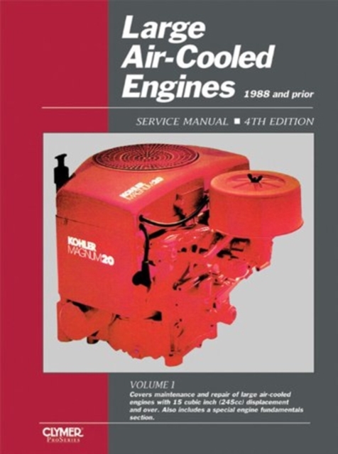 Proseries Large Air Cooled Engine Service Manual (1988 & Prior) Vol. 1, Paperback / softback Book