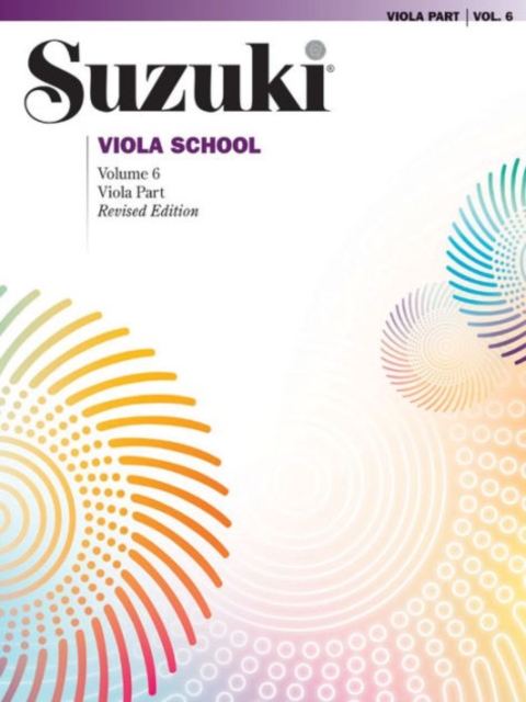 Suzuki Viola School 6 (Revised edition), Book Book