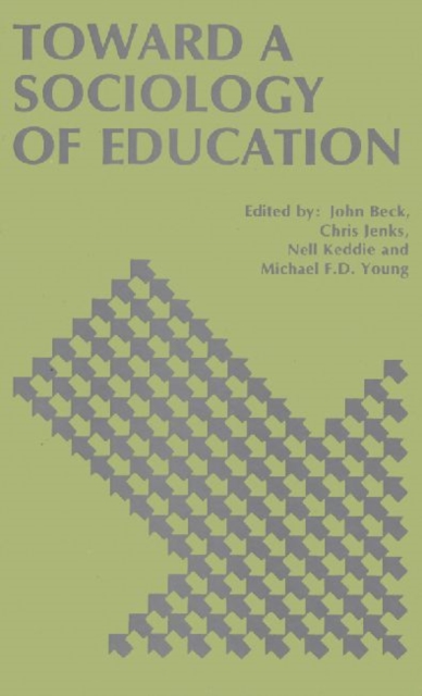 Toward a Sociology of Education, Paperback / softback Book