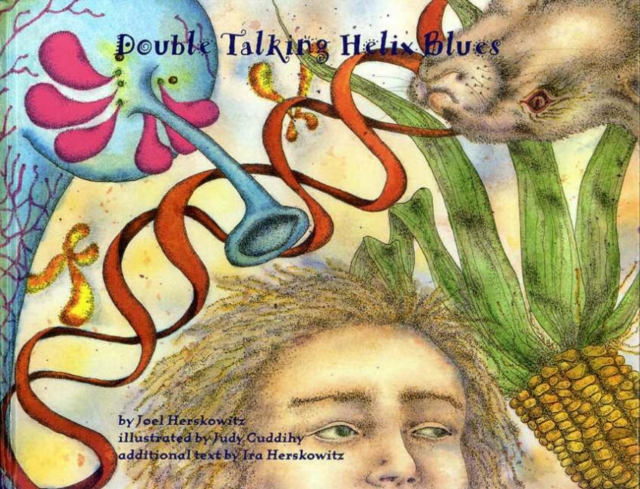 Double Talking Helix Blues, Mixed media product Book