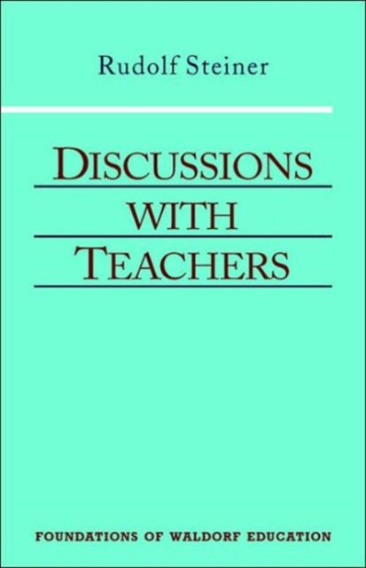 Discussions with Teachers, Paperback / softback Book