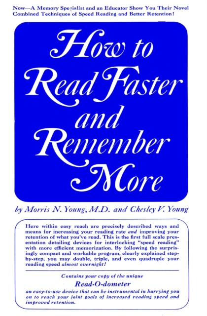 How to Read Faster and Remember More, EPUB eBook