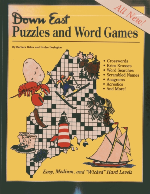 Down East Puzzles and Word Games, Paperback / softback Book