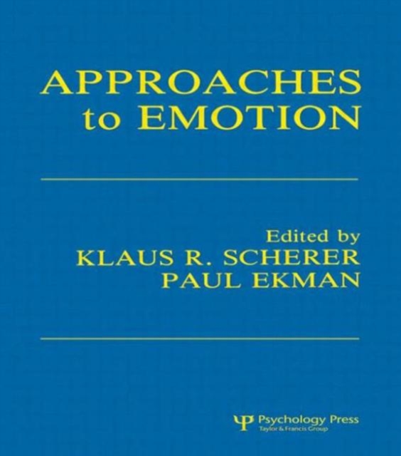 Approaches To Emotion, Paperback / softback Book