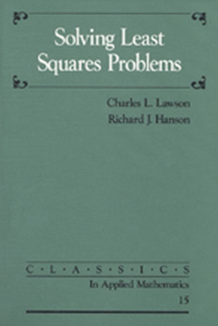 Solving Least Square Problems, Paperback Book