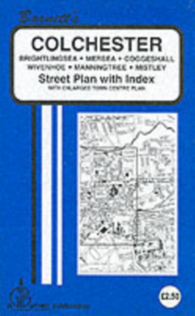 Colchester : Mersea / Wivenhoe / Brightlingsea Manningtree / Coggeshall, Sheet map, folded Book