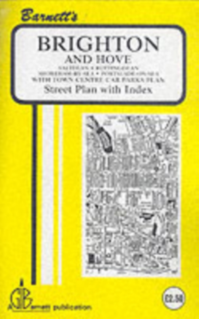 Brighton : Hove / Shoreham, Sheet map, folded Book