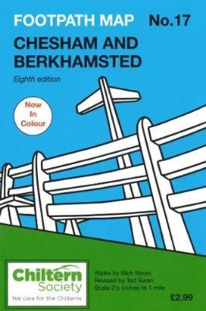 Footpath Map No. 17 Chesham and Berkhamsted, Paperback / softback Book