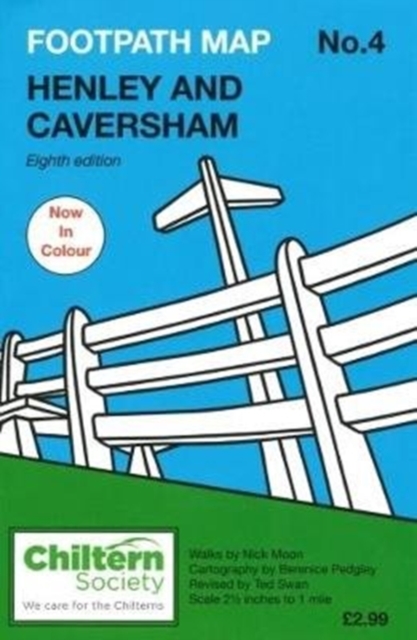 Footpath Map No. 4 Henley and Caversham, Paperback / softback Book
