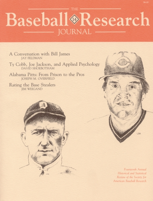 The Baseball Research Journal (BRJ), Volume 14, Paperback / softback Book