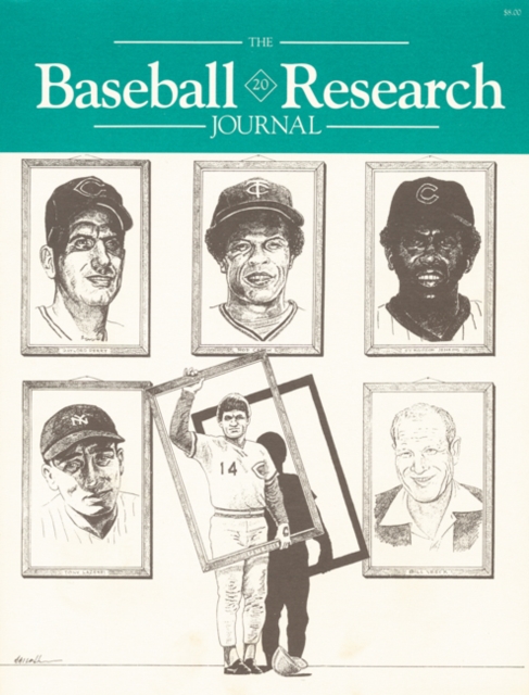 The Baseball Research Journal (BRJ), Volume 20, Paperback / softback Book