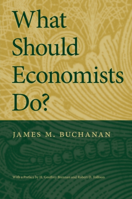 What Should Economists Do?, Paperback / softback Book