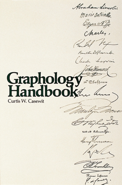 Graphology Handbook, Paperback / softback Book