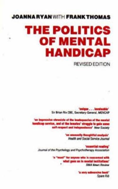 The Politics of Mental Handicap, Paperback / softback Book