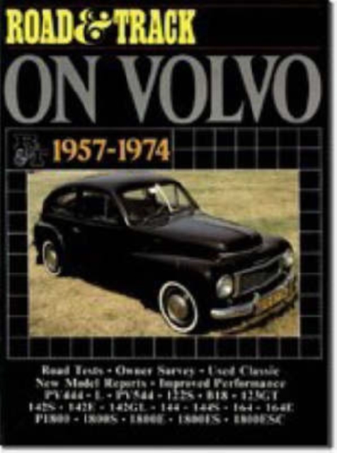 "Road & Track" on Volvo, 1957-74, Paperback / softback Book
