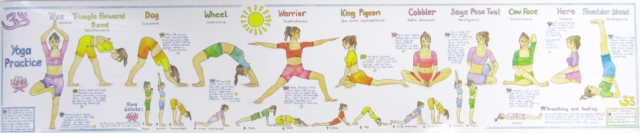 Yoga Practice Wall Chart, Wallchart Book