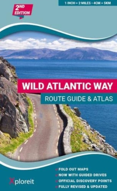 Wild Atlantic Way Route Guide and Atlas : The essential guide to driving Ireland's Atlantic coast, Paperback / softback Book
