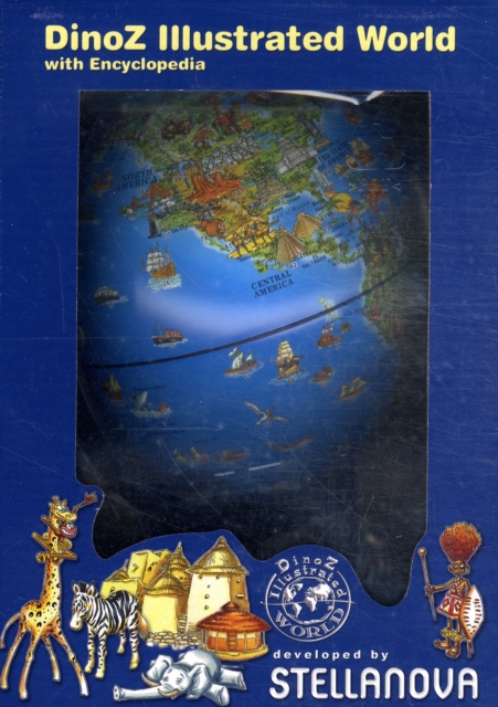 Insight: Dinoz World Globe, Globe Book