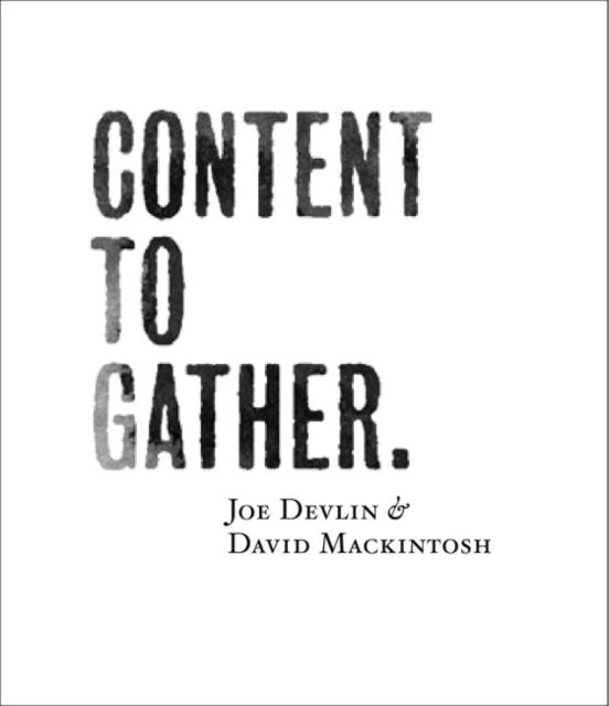 Content to Gather, Paperback / softback Book