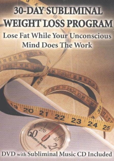 30-Day Subliminal Weight Loss Program NTSC DVD : Lose Fat While Your Unconscious Mind Does the Work, Digital Book