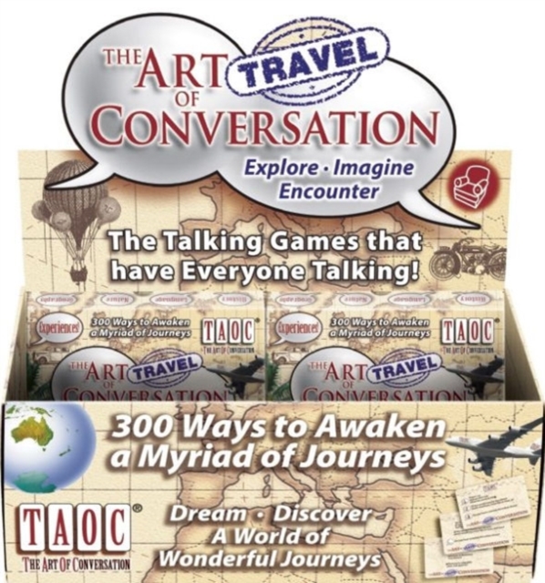 Art of Conversation 12 Copy Display - Travel, Game Book